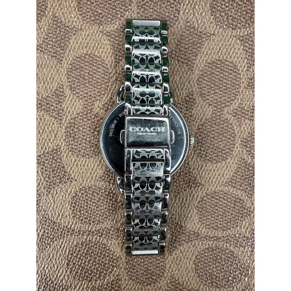 Coach Delancey White Dial Silver Steel Strap Watch For Women  14502495 - Picture 2 of 8